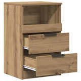 Bedside Cabinet Artisan Oak 40x36x65 cm Engineered Wood 856846
