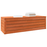 Storage Box Wax Brown 109 x 36.5 x 33 cm Solid Pine Wood 865371
