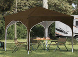 Pop-up Party Tent 194 x 194 x 245 cm Taupe 42019817