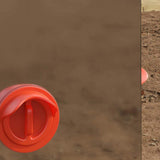 Chicken Feeder 2 pcs Silver 32.5 x 20.5 x 43 cm 879992