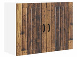 Wall Cabinet LUCCA Old Wood 80 x 31 x 80 cm Engineered Wood 885063