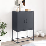 Highboard Anthracite 68.5x38.5x107 cm Steel 846508