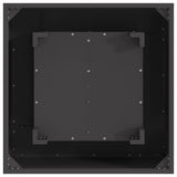 Fire Pit Black 60 x 60 x 30 cm Steel 858918