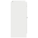 Bathroom under Sink Cabinet High Gloss White 890078