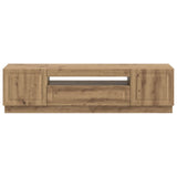 LED TV Cabinet Artisan Oak Engineered Wood 897794