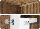 Wall-mounted Bathroom Cabinet Old Wood 33 x 34.5 x 60 cm 890540