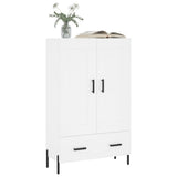 Highboard White 69.5x31x115 cm Engineered Wood 830332