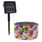 Solar Fairy Lights 5 pcs 5x200 LED Colourful Indoor Outdoor 328954