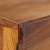 Sideboard Brown Solid Reclaimed Wood 110x30x75 cm 246674