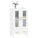Highboard White 69.5x31x115 cm Engineered Wood 828284