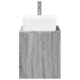 Bathroom Furniture Set Grey Sonoma Engineered Wood 3404336