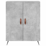 Sideboard Concrete Grey 69.5x34x90 cm Engineered Wood 827696
