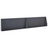 Retaining Wall 8 pcs 300 x 100 x 40 cm Steel Anthracite 3449249