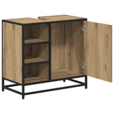 Bathroom Cabinet Artisan Oak 65 x 33 x 60 cm Engineered Wood 883635
