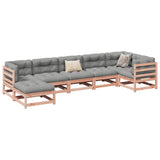 7 Piece Garden Sofa Set Solid Wood Douglas Fir 3299543