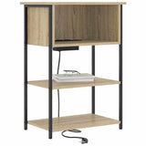 Bedside Cabinet Sonoma Oak 55 x 31 x 76 cm Engineered Wood 859501