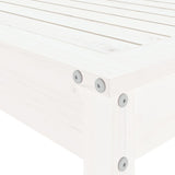 5 Piece Garden Bar Set White Solid Wood Pine 3157800