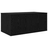 Coffee Table Set 2 pcs Black Oak Engineered Wood 8000261