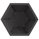 Fire Pit Black 50 x 50 x 40 cm Steel 858960