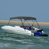 3 Bow Bimini Top Anthracite 183x140x137 cm 93133