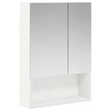 Bathroom Mirror Cabinet White 50 x 14.5 x 70 cm Engineered wood 889199