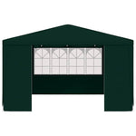 Professional Party Tent with Side Walls 4x4 m Green 90 g/m 48536