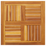 Table Top 60x60x2 cm Square Solid Wood Acacia 4004254
