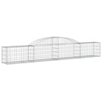 Arched Gabion Basket 300x30x40/60 cm Galvanised Iron 153502