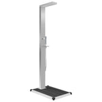 ZNTS Outdoor Shower with Tray WPC Stainless Steel 3051290