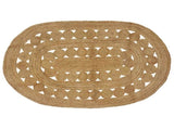 Area Rugs Natural 122 x 183 cm Jute 42010811
