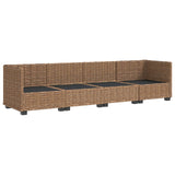 4 pcs Rattan Lounge Set with Cushions GENDT Natural Rattan 3429860