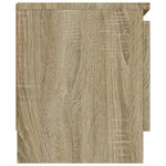 ZNTS TV Cabinet with Door Sonoma Oak 102x30x36 cm 823353