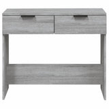 Console Table Grey Sonoma 90x36x75 cm Engineered Wood 817073
