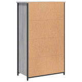 Highboard Grey Sonoma 62x32x103.5 cm Engineered Wood 834218