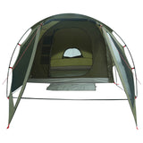 Cabin Tent Olive Green 488 x 244 x 183 cm Polyester and Steel 42029036
