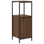 Bathroom Furniture Set with Shelf 5 pcs Brown 76.5 x 35 x 95 cm 3328373