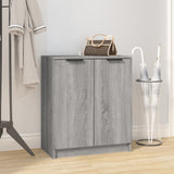 Shoe Cabinet Grey Sonoma 59x35x70 cm Engineered Wood 817103