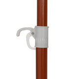 Garden Parasol Anthracite Polyester, Steel Large 47805