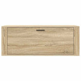 Wall Shoe Cabinet Sonoma Oak 100x35x38 cm Engineered Wood 821023