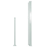 Patio Retractable Side Awning 140x300 cm Cream 317875