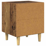 Bed Cabinet Old Wood 40 x 35 x 47.5cm Engineered Wood 880549
