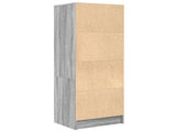 Highboard with Drawer Grey Sonoma 45.5 x 34 x 127 cm 869367