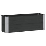 Garden Raised Bed Black 100 x 30 x 36 cm 42039034