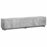TV Stand 180 x 34.5 x 40 cm Concrete Grey Engineered Wood 8011588