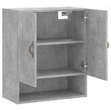 Wall Cabinet Concrete Grey 60x31x70 cm Engineered Wood 829888
