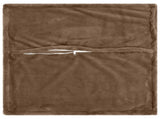 Cushion Cover 12 pcs HOUTEN Light Brown 45 x 45 cm 918909
