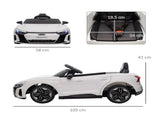 Audi Licensed 12V Kids Electric Ride-On, with Remote Control, Suspension System, Lights, Music, T3398P348316