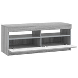 LED TV Cabinet Grey Sonoma Engineered Wood 897871