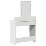 Dressing Table White 79 x 41 x 140 cm Engineered Wood 865163