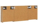 Bathroom Cabinet Set 3 pcs 100 x 10.5 x 50 cm Engineered wood 3403687